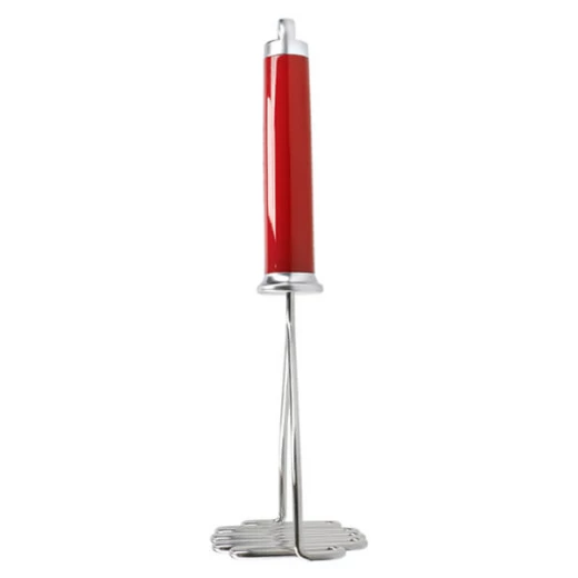 KitchenAid Empire Red Stainless Steel Potato Masher - Durable Kitchen Tool - KitchenAid - Image 4
