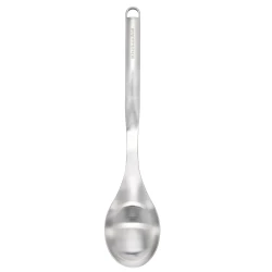 ملعقة طبخ من الفولاذ المقاوم للصدأ من KitchenAid - فضي
