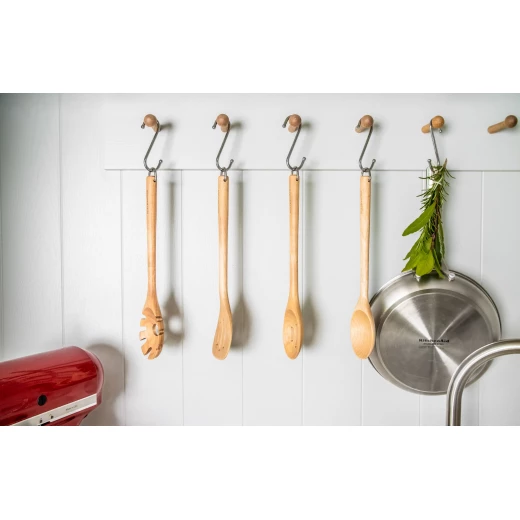 طقم أدوات مطبخ KitchenAid 4 قطع من خشب البتولا - متين ولطيف - كيتشن إيد - Image 3