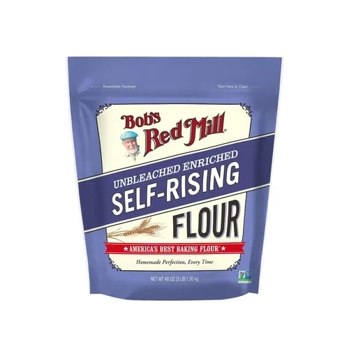 دقيق Bob's Red Mill ذاتي الرفع، 3 أرطال، دقيق قمح مُدعم مع البيكنج باودر والملح، مناسب للخبز وتحضير الكيك والبسكويت والمخبوزات المنزلية دقيق Bob's Red Mill ذاتي الرفع، 3 أرطال، دقيق قمح مُدعم مع البيكنج باودر والملح، مناسب للخبز وتحضير الكيك والبسكويت والمخبوزات المنزلية