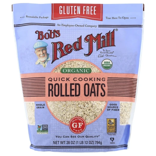 Bobs Red Mill Gluten Free Organic Quick Oats 28 Ounce Bobs Red Mill Gluten Free Organic Quick Oats 28 Ounce
