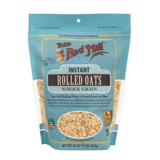 Bobs Red Mill Medium Rolled Oats 16 oz 454g Whole Grain High Fiber Gluten Free Wholesome Breakfast Ideal for Healthy Oatmeal Bobs Red Mill Medium Rolled Oats 16 oz 454g Whole Grain High Fiber Gluten Free Wholesome Breakfast Ideal for Healthy Oatmeal