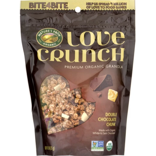 Nature's Path Organic Love Crunch Granola Dark Chocolate 11.5oz Nature's Path Organic Love Crunch Granola Dark Chocolate 11.5oz