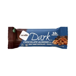 NuGo Dark Chocolate Almond With Sea Salt 12g Protein Bar Vegan Gluten Free Non-GMO Kosher Pareve 1.76 oz