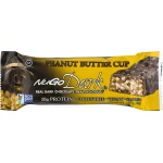 NuGo Dark Protein Bar Peanut Butter Cup 1.76 oz (50g), 10g Protein, Real Dark Chocolate, Certified Gluten-Free & Vegan, Non-GMO, Kosher - Nugo dark