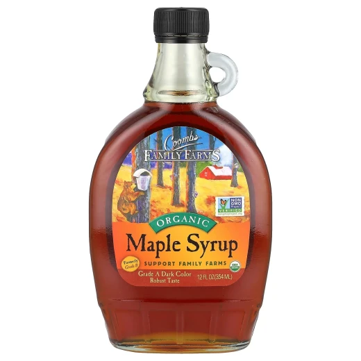 Coombs Family Farms Organic Grade A Dark Color Robust Taste Maple Syrup 12 fl oz Coombs Family Farms Organic Grade A Dark Color Robust Taste Maple Syrup 12 fl oz