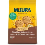 Misura Multi-Grain Biscuits 120g Packed with 6 Wholesome Grains Nutritious & Satisfying Healthy Snack Perfect for Daily Energy & Guilt-Free Bites - Misura