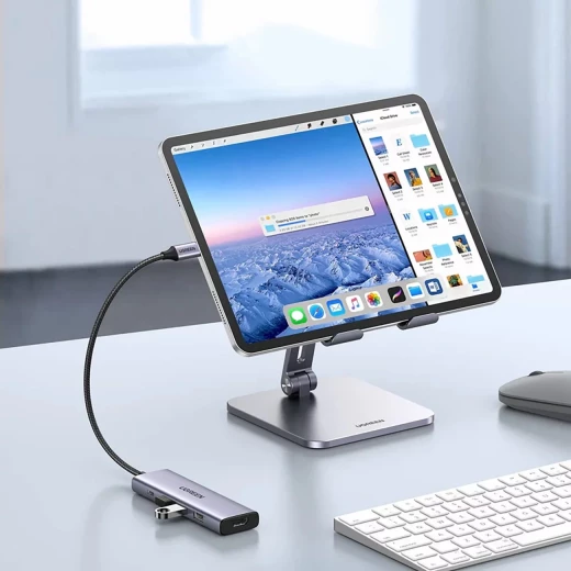 محول يو جرين 5 في 1 من النوع سي، منفذ HDMI 4K، يو اس بي 3.0، شحن PD بقوة 100 واط - Image 3