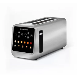 Nutricook NC-TS401 Digital 4-Slice Toaster, Versatile Functions, Black