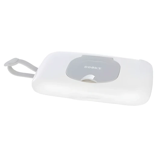 Dooky Travel Dispenser Box - Portable Wet Wipes Case with Strap, Keeps Wipes Fresh & Moist Dooky Travel Dispenser Box - Portable Wet Wipes Case with Strap, Keeps Wipes Fresh & Moist