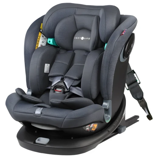 Cozy N Safe Vesta i-Size 360° Rotation Group 0+/1/2/3 Child Car Seat 40-150cm Slate
