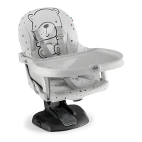 Kinder Idea Universal Booster Seat Grey for 0-36 Months 7-Way Height Adjustable – Grau