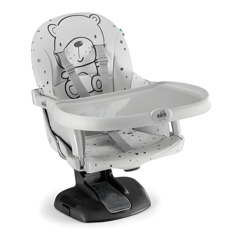 Kinder Idea Universal Booster Seat Grey for 0-36 Months 7-Way Height Adjustable – Grau - Kinder