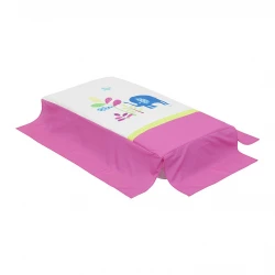 Cambress Reversible Baby Crib Quilt, Unique and Adorable Design, Featuring 60x60 cm Square Shape, Soft and Comfortable for Newborns and Infants, Perfect for Gifting.