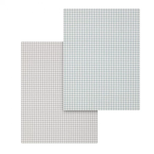 ملاءة سرير أطفال كامبراس ميني ويندسور مينت، عبوة من 2، قطن 60x120x17 سم - كامبراس - Image 2
