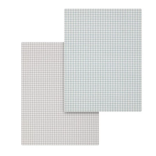 ملاءة سرير أطفال كامبراس ميني ويندسور مينت، عبوة من 2، قطن 60x120x17 سم - كامبراس - Image 6
