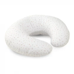 Cambrass Small Nursing Pillow Plumeti Pink 53x45x10 cm, Breastfeeding Support