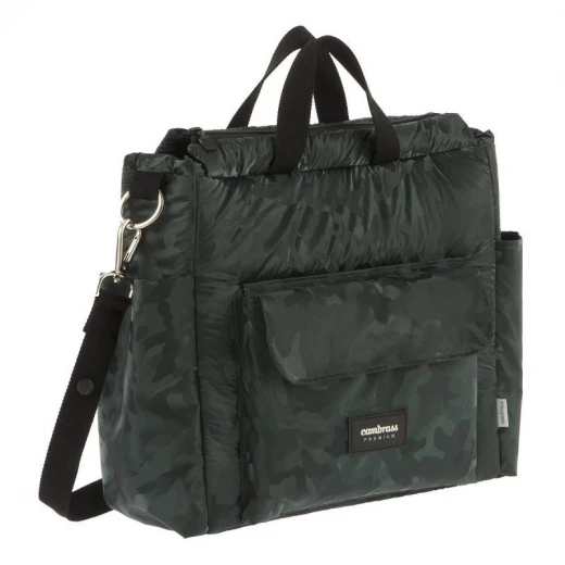 Cambrass Cripsi Green Maternal Diaper Bag Pack, Spacious, Waterproof, for Baby Essentials Cambrass Cripsi Green Maternal Diaper Bag Pack, Spacious, Waterproof, for Baby Essentials