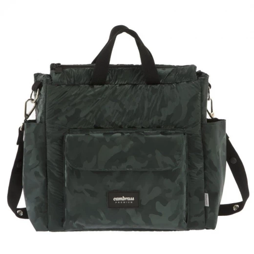 Cambrass Cripsi Green Maternal Diaper Bag Pack, Spacious, Waterproof, for Baby Essentials - Cambrass - Image 3