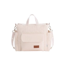 Briones Viella Beige Maternal Bag Pack, Stylish and Functional, for Baby Essentials