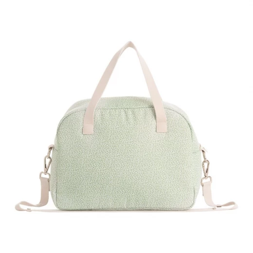 Cambrass Prome Animal Print Mint Diaper Bag 18x41x31cm, Waterproof, with Multiple Pockets - Cambrass - Image 2