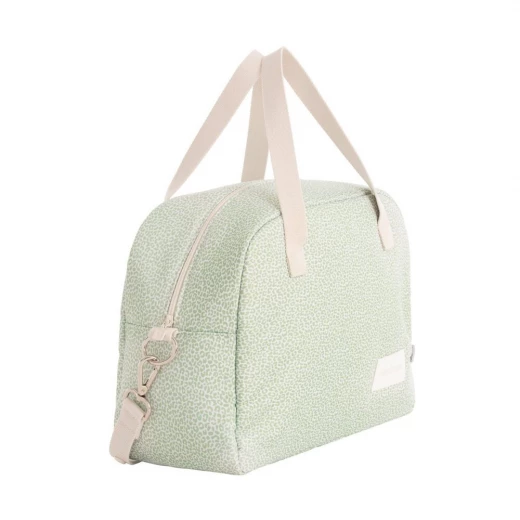 Cambrass Prome Animal Print Mint Diaper Bag 18x41x31cm, Waterproof, with Multiple Pockets - Cambrass - Image 3