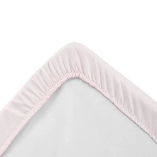 Cambrass Soft Pink Fitted Crib Sheets Pack of 2, 60x120cm, Breathable Cotton for Baby's Delicate Skin, Easy Care, Machine Washable, Designed in Spain - Cambrass - Image 4