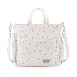 Cambrass Pack Branch Diaper Bag, Pink, 16x43x37 cm, Waterproof, Made in Spain