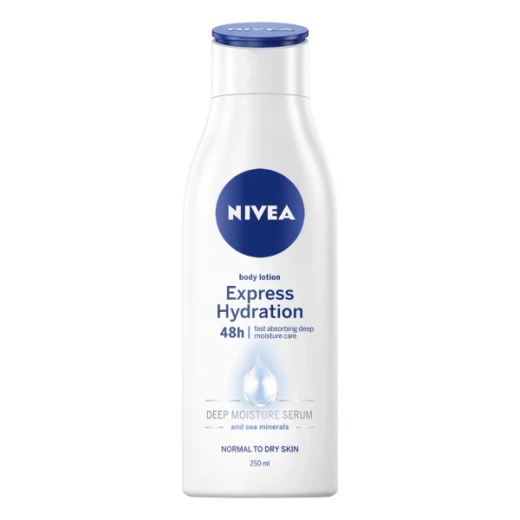Nivea Deep Moisture Body Lotion 250ml - Fast Absorbing