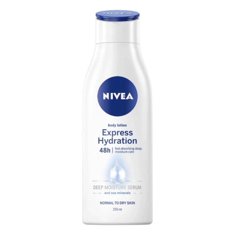 Nivea Deep Moisture Body Lotion 250ml - Fast Absorbing - Nivea