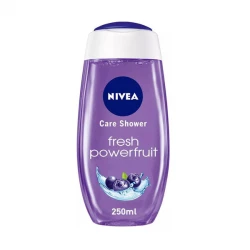 Nivea Fresh Power Fruit Shower Gel Refreshing Blackberry Scent 250ml for Daily Cleanse and Invigorating Experience