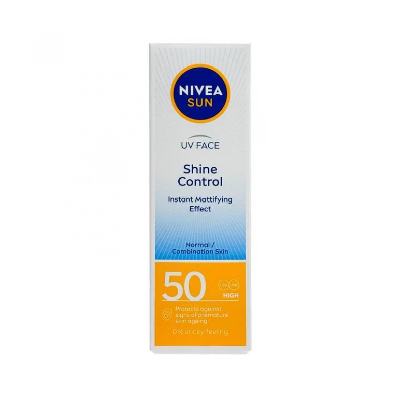 واقي شمس نيفيا SPF50 للبشرة العادية/المختلطة - 50 مل - نيفيا