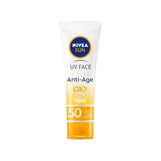 واقي شمس نيفيا للوجه ضد الشيخوخة Q10 SPF 50 - 50 مل واقي شمس نيفيا للوجه ضد الشيخوخة Q10 SPF 50 - 50 مل