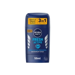 Nivea Fresh Active Deodorant Stick - 50ml - Long-Lasting Protection
