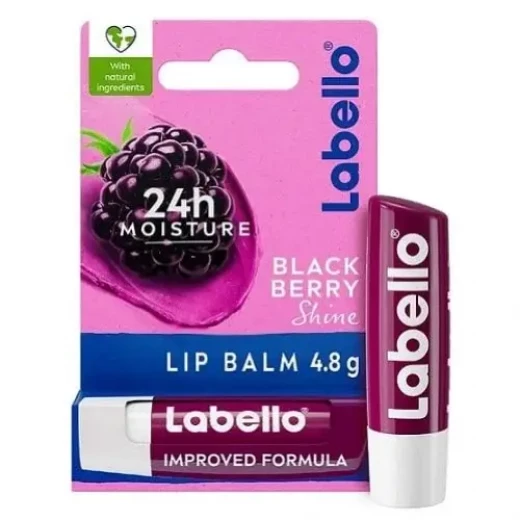 Labello Lip Balm with Natural Oils & Shea Butter 4.8g - Hydrating Labello Lip Balm with Natural Oils & Shea Butter 4.8g - Hydrating