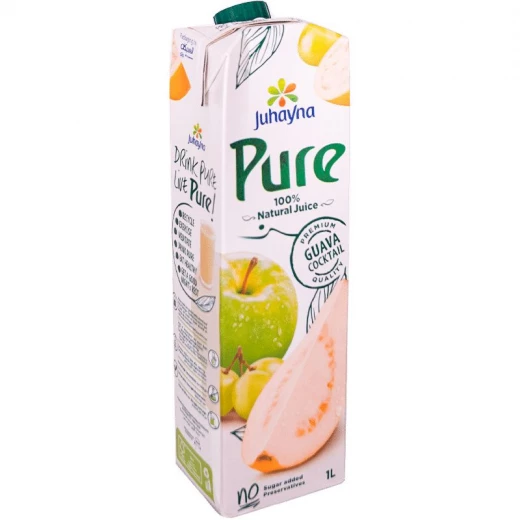 Juhayna Pure Guava Cocktail Juice 1L - Refreshing & Delicious Beverage - Juhayna - Image 2