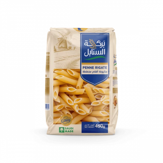 باستا بيني ريجاتي 450 جرام قمح دوروم باستا إيطالية من بركة السنابل باستا بيني ريجاتي 450 جرام قمح دوروم باستا إيطالية من بركة السنابل