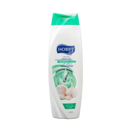 Hobby Garlic Shampoo for All Hair Types 600ml, Nourishing and Strengthening Formula Hobby Garlic Shampoo for All Hair Types 600ml, Nourishing and Strengthening Formula