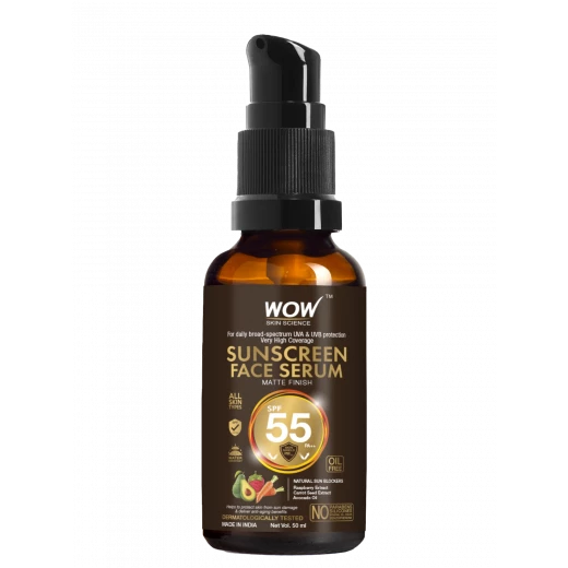 Wow SunScrean MatteFace Serum SPF55 50ML Wow SunScrean MatteFace Serum SPF55 50ML