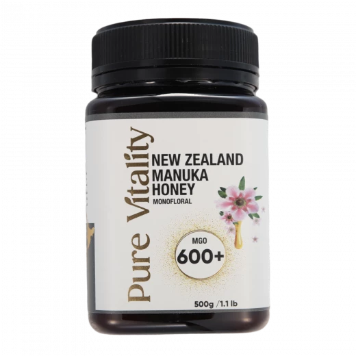 Pure Vitality Manuka Honey MGO600+ 500g Pure Vitality Manuka Honey MGO600+ 500g