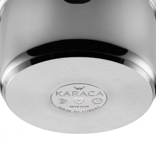 Karaca Stainless Steel Mussel Pot 20cm, Premium Rust-Resistant, Even Cooking for Mussels, Seafood, Vegetables, Pasta & Soups - karaca - Image 5
