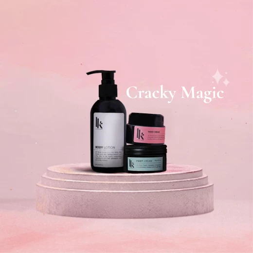 Cracky Magic مجموعة ترطب وتغذي اليدين والقدمين والجسم لتترك بشرتك ناعمة ملساء وحريرية الملمس استمتع بالملمس الفاخر والمريح Cracky Magic مجموعة ترطب وتغذي اليدين والقدمين والجسم لتترك بشرتك ناعمة ملساء وحريرية الملمس استمتع بالملمس الفاخر والمريح