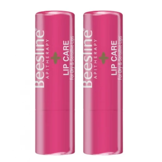 Beesline Shimmery Strawberry Lip Care Moisturizing Treatment for Dry Lips and Lip Hydration 1+1 4gm Beesline Shimmery Strawberry Lip Care Moisturizing Treatment for Dry Lips and Lip Hydration 1+1 4gm