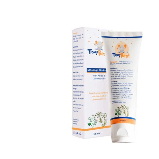 Tomy Rest Massage Ointment – 50ml Soothing Care for Infants & Children, Gentle Formula for Delicate Skin Tomy Rest Massage Ointment – 50ml Soothing Care for Infants & Children, Gentle Formula for Delicate Skin