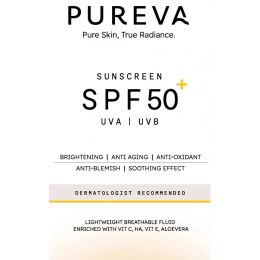 واقي شمس متعدد الوظائف SPF 50+ | مضاد للبقع، تفتيح، مكافحة الشيخوخة، تعزيز الكولاجين، امتصاص سريع من بيوريفا - بيوريفا - Image 10