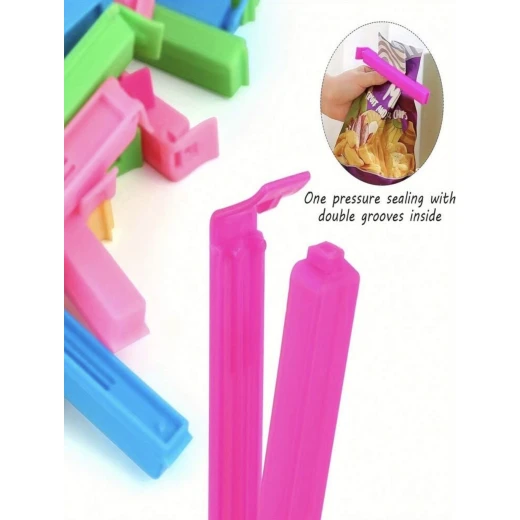 Reusable Food Bag Sealing Clips Set - Image 6