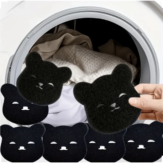 Reusable Washing Machine Lint & Pet Hair Filter (9 Pieces) - Quwa - Image 3