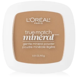 L’Oréal Paris True Match Mineral Pressed Powder, Sand Beige, 0.31 Ounce