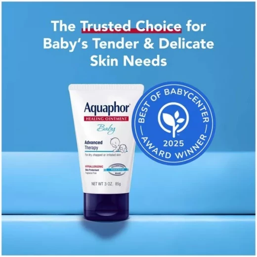 Aquaphor Baby Healing Ointment - Dry Skin and Diaper Rash Ointment (85 g) - Aquaphor - Image 2
