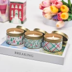 Hallmark  Holiday Scented Candle Tins, 3-Pack  each 2.8 oz - Hallmark
